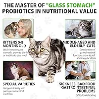 Vista 2 de Cat Constipation Relief, Cat Laxative Constipation Relief, 100% Natural Laxative with 6 Probiotics Stool Softener, Promotes Digestive Health - 2 fl