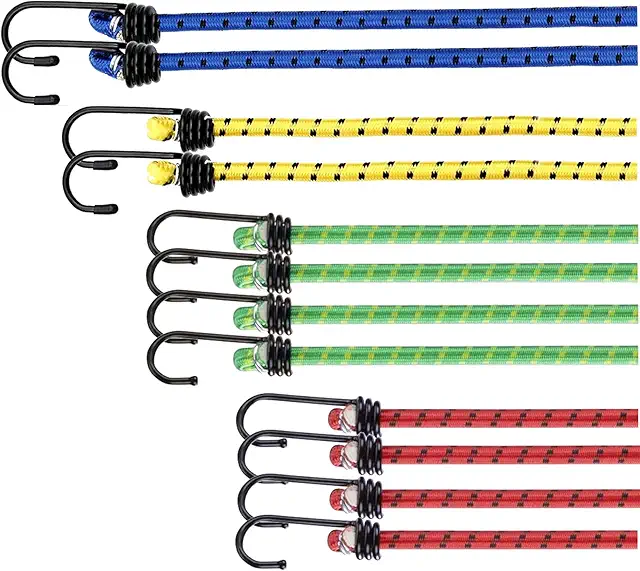 Allzweck Expander mit Haken & Gepäckspanner Set - Spanngurte & Spanngummi Autozubehör