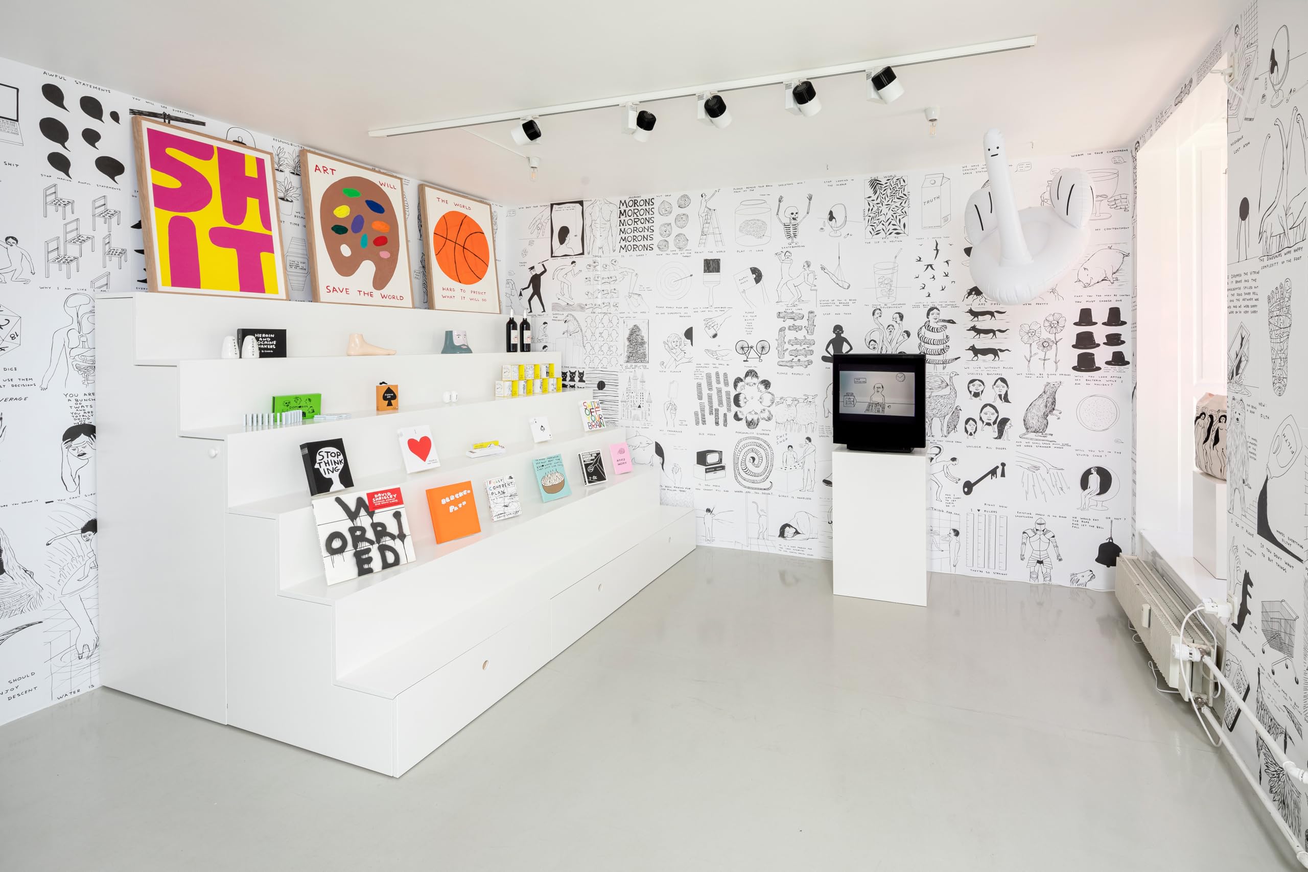 Shrig Shop David Shrigley Art Poster: Life Is Very Good, the