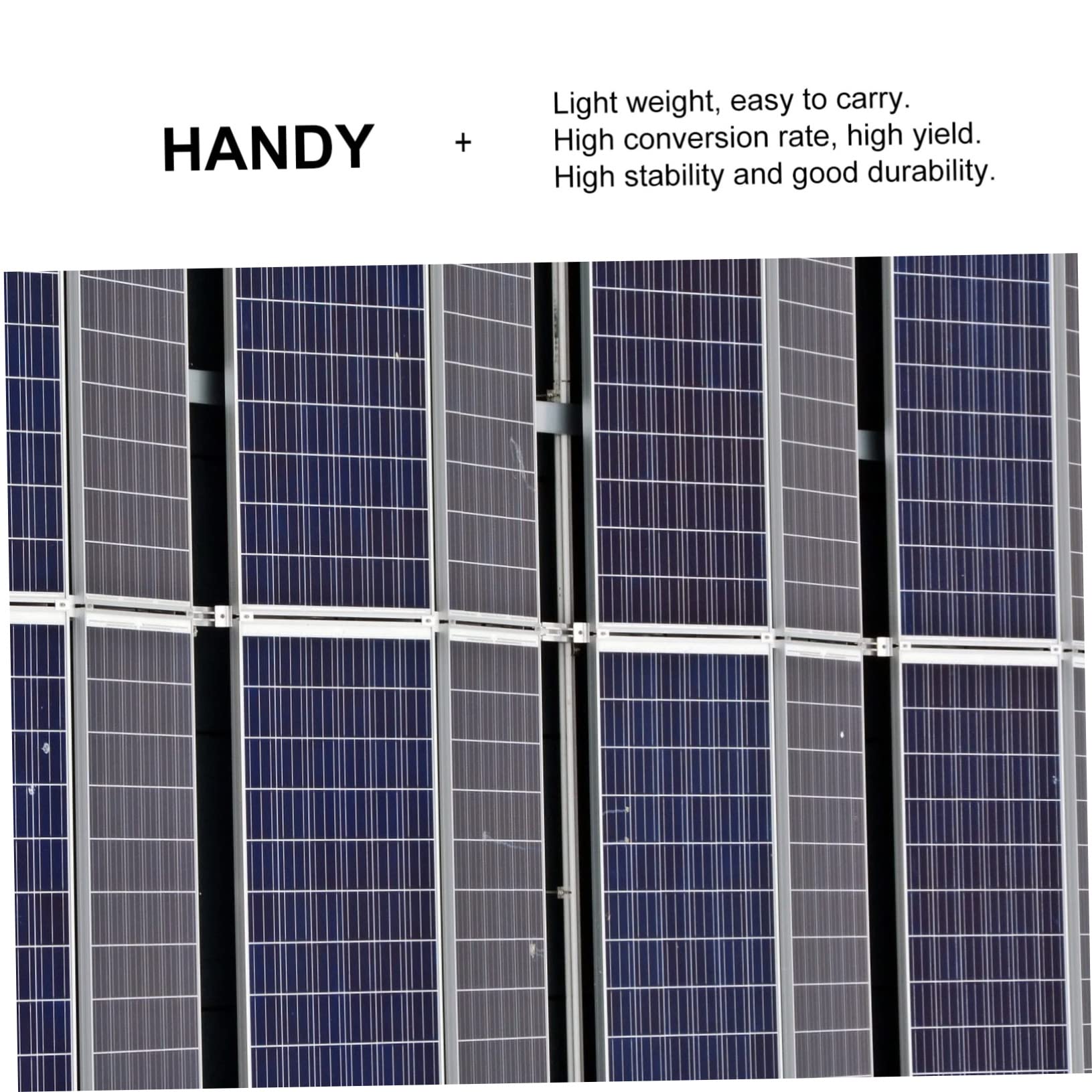 Pannello Solare Monocristallino 200w Set da 1 Nero | Efficienza di Uscita Elevata, Rapporto 98%, per Viaggio e Attività All'aperto