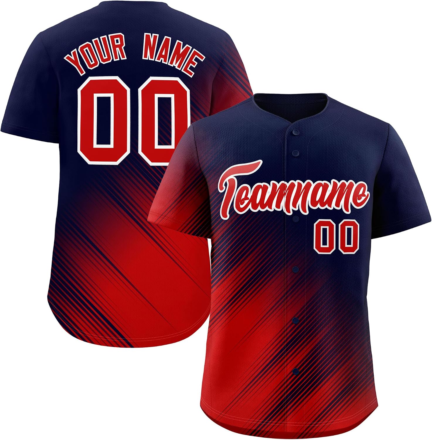 Personalized Baseball Jersey Fashion Softball Shirts Custom Stitched Team Name Player Numbers for Men Women Youth