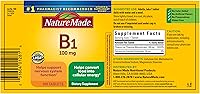 Vista 4 de Nature Made Vitamina B-1 100 mg, 100 comprimidos (paquete de 3)