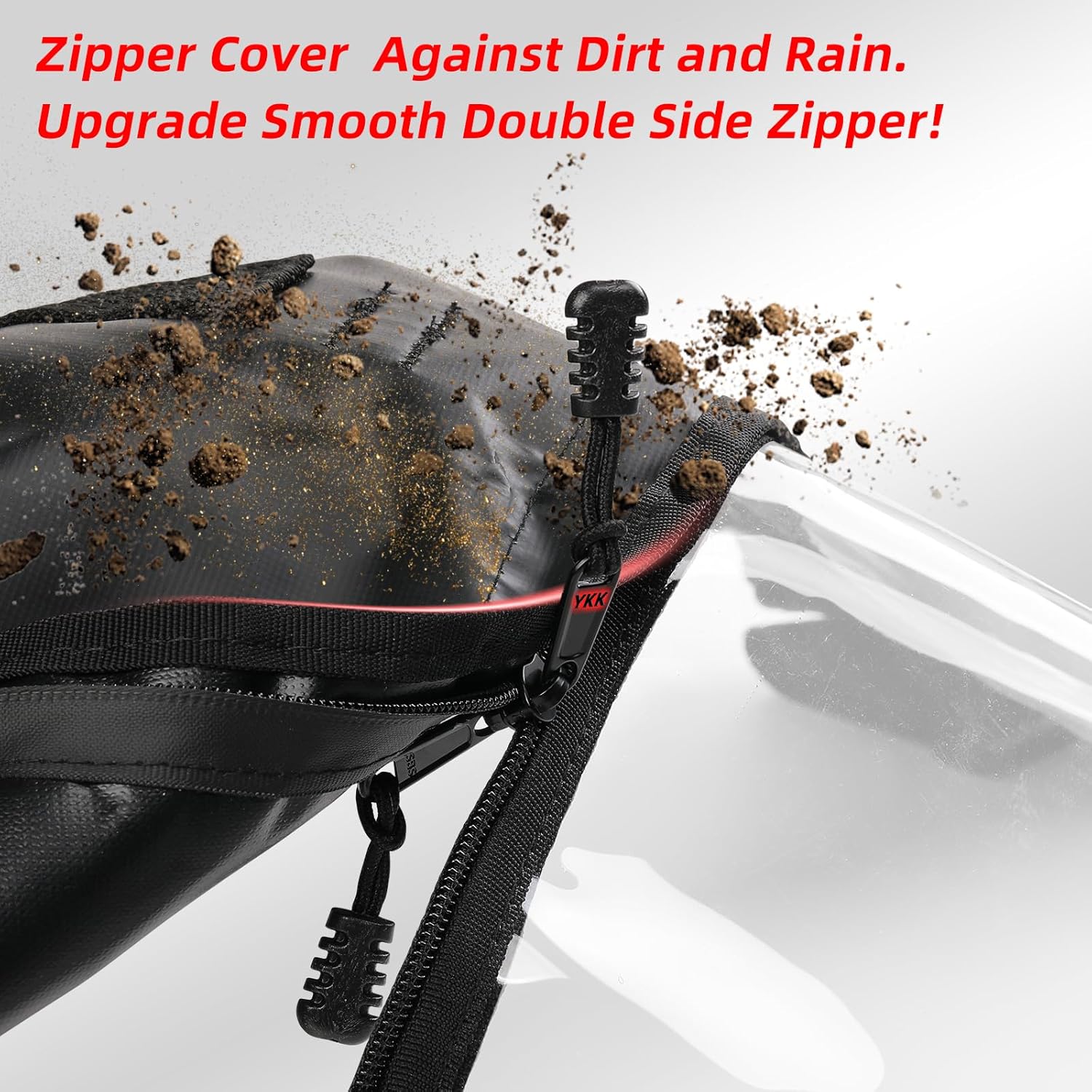 PRO XP 4 Upper Doors YKK Zippers Compatible with 2020-2025 Polaris RZR PRO XP 4, 2025 Polaris RZR PRO S, 2022-2024 RZR Turbo R 4 Waterproof Soft Cab Enclosure