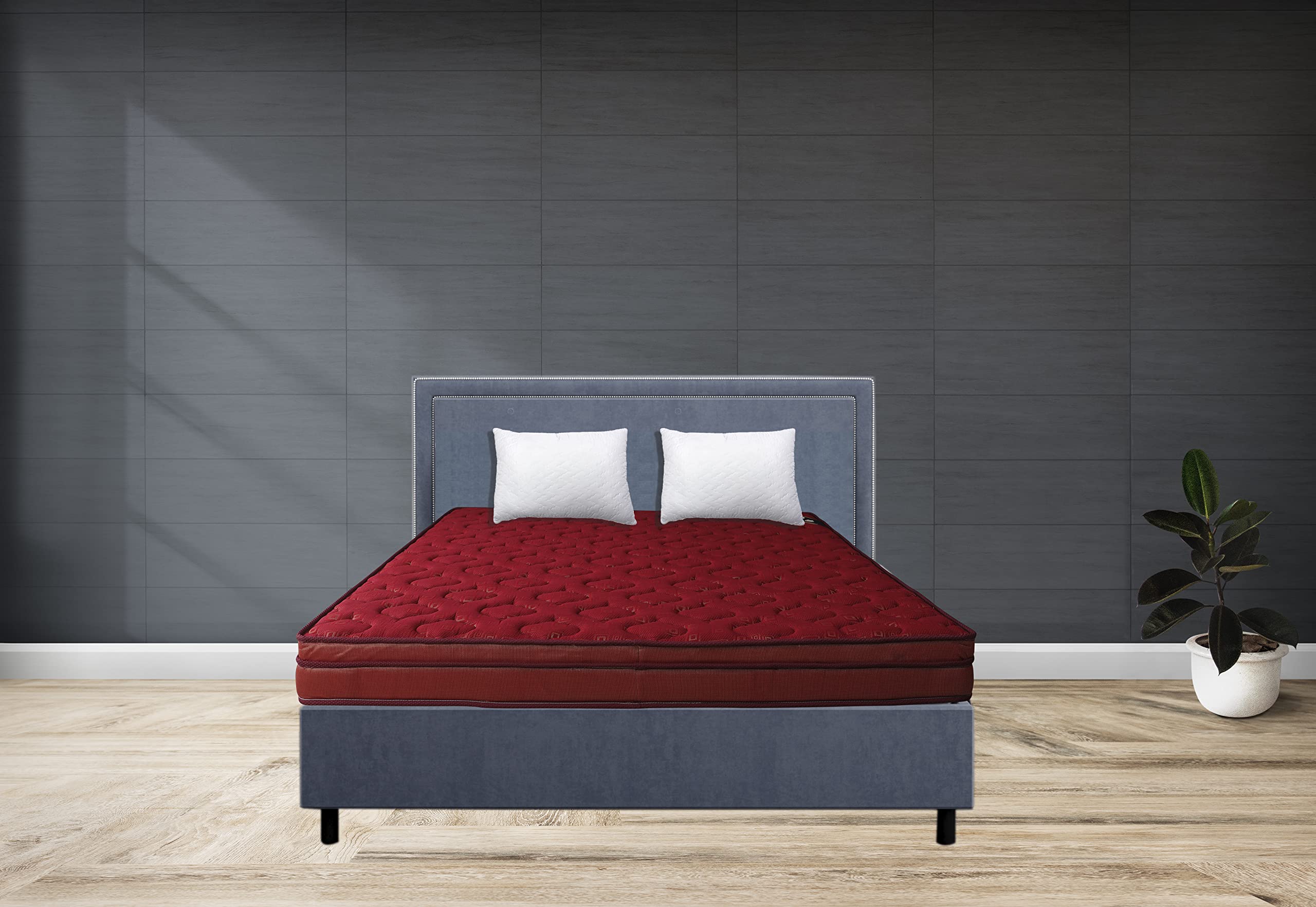Refresh Crystal Cool Gel Premium Foam with Soft Foam Queen Size Mattress 78x60x6-image-45