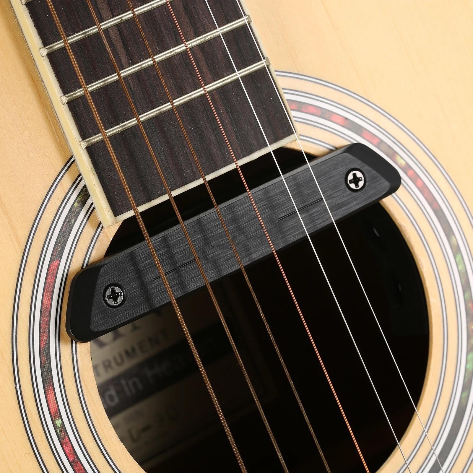 Pickup per strumenti ad arco Preamplificatore Per Chitarra Acustica Preamplificatore Professionale Pickup Per Buca Armonica Pickup Magnetico