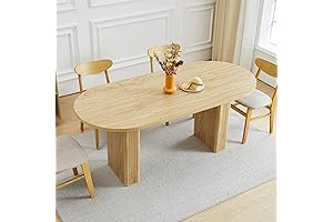 70.8 Inch Oval Kitchen Table