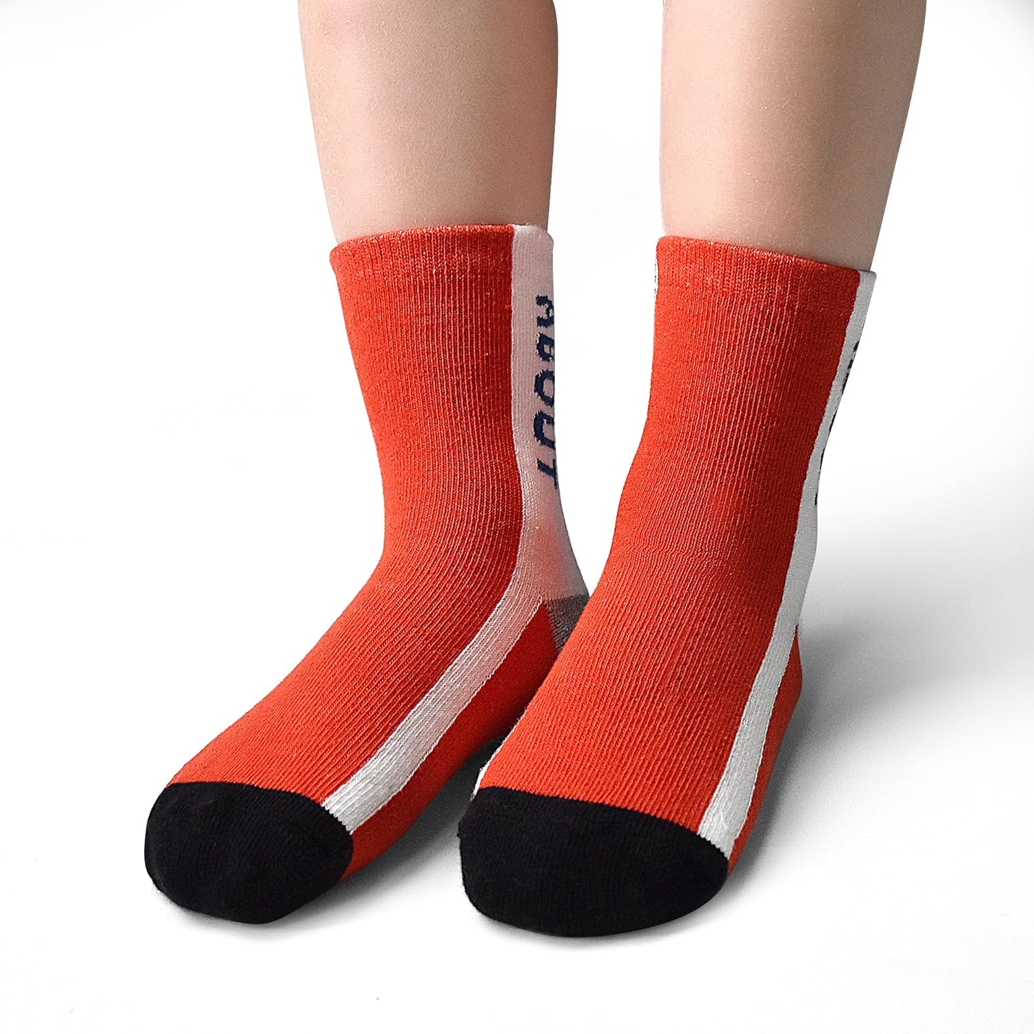 12 Pairs Boys Socks for Kids Crew Socks Cotton Cartoon Novelty Crazy for Toddler 1-7 Years Old - Image 2