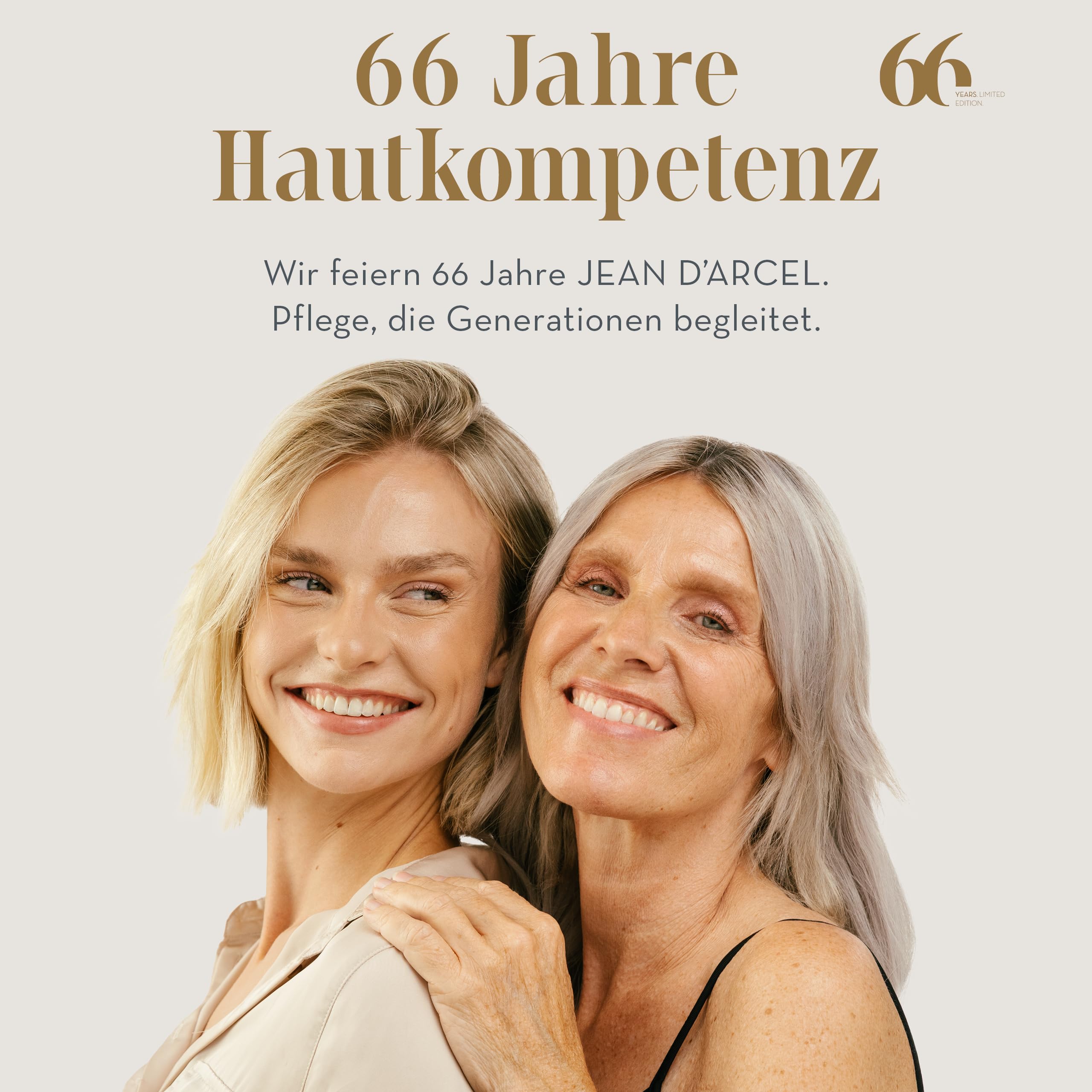 JEAN D'ARCEL Anti Aging Beauty Set - Gesichtscreme CRÈME LIFTING CONFORT 50 ml & Augencreme SOIN LIFTANT ÉCLAT YEUX 15 ml - Strafft die Haut - Reduziert Augenfalten - Inklusive Kosmetiktasche