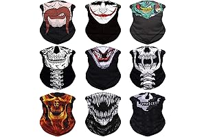 Work Out Face Mask - Headwear, Bandana, Neck Gaiter Head Wrap Headband Balaclava Magic Scarf
