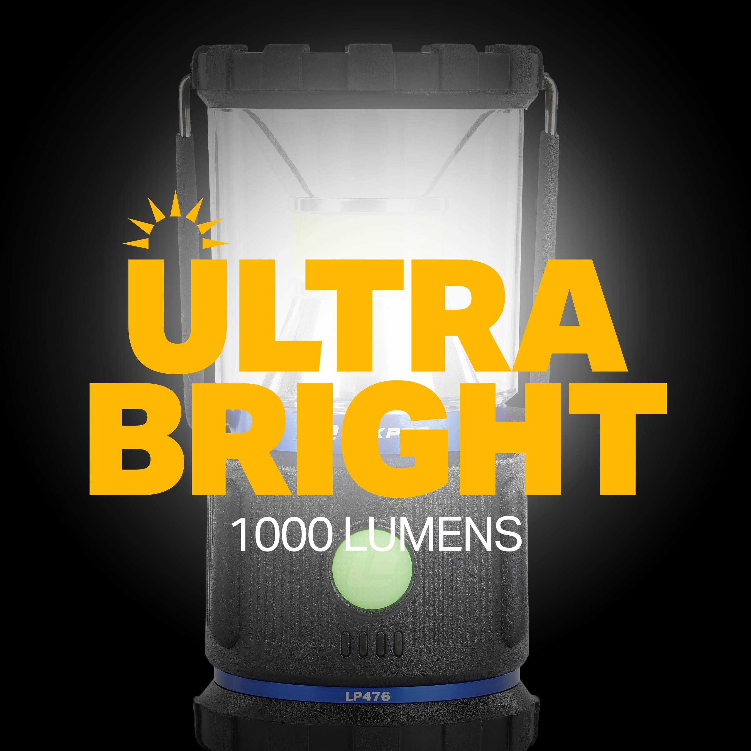 Amazon.com: LUXPRO LP476 Large Broadbeam Lantern with Red Light