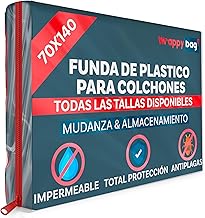 WRAPPYBAG Opaque Plastic Mattress Protector Cover – 5 Sizes Available – Waterproof and Tear Resistant Storage Bag – for Moving, Storage and Transportation