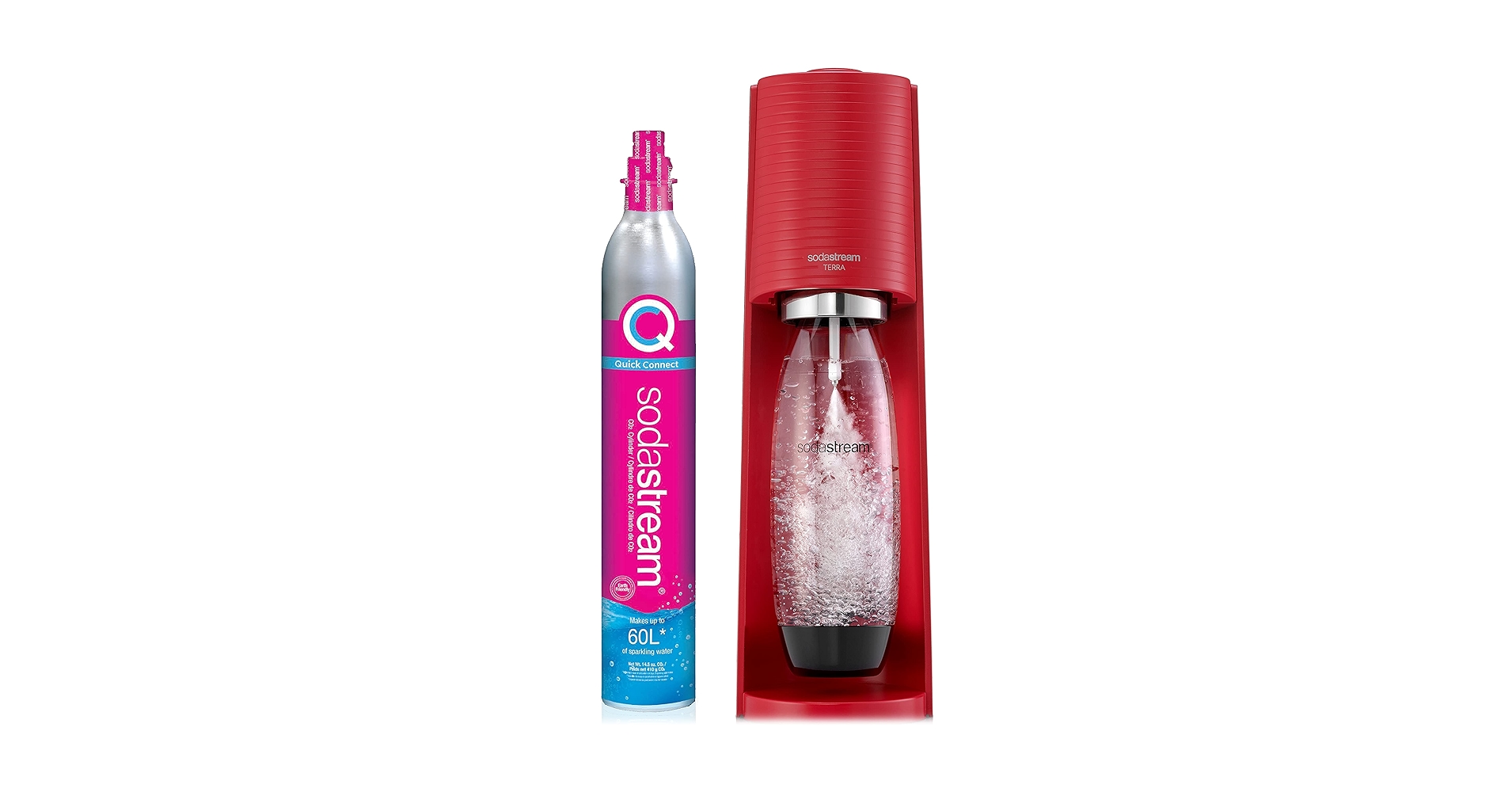みわぱんだsodastream TERRA 赤 レッド SodaStream Terra Water Maker Kit Red 1012811012 - Best Buy