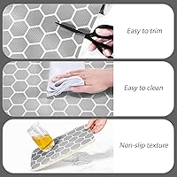 Vista 3 de Glotoch Forro Premium Antideslizante para Estantes 12" X 20 Pies, Forro de Cajón No Adhesivo, Papel Impermeable para Estantes para Armarios