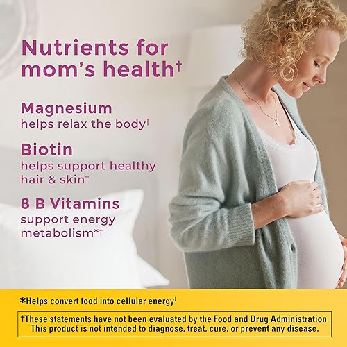 Miniatura 3 de Nature Made Prenatal con ácido fólico + DHA, suplemento vitamínico y mineral prenatal para apoyo nutricional diario, 90 cápsulas blandas, suministro