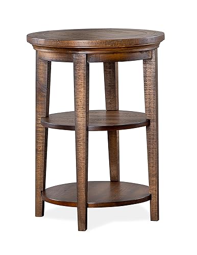 Magnussen Bay Creek End Table, Toasted Nutmeg