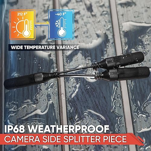 Miniatura 4 de POE Combinador Divisor Adaptador, Ejecuta 2 Cámaras IP en 1 Cable, Funciona en Todos los Interruptores POE, POE NVR y Cámaras POE, Compatible con
