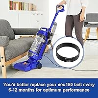Vista 6 de KEEPOW Paquete de 1 Correas de Aspiradora Compatibles con Eureka PowerSpeed Aspiradora Vertical sin Bolsa