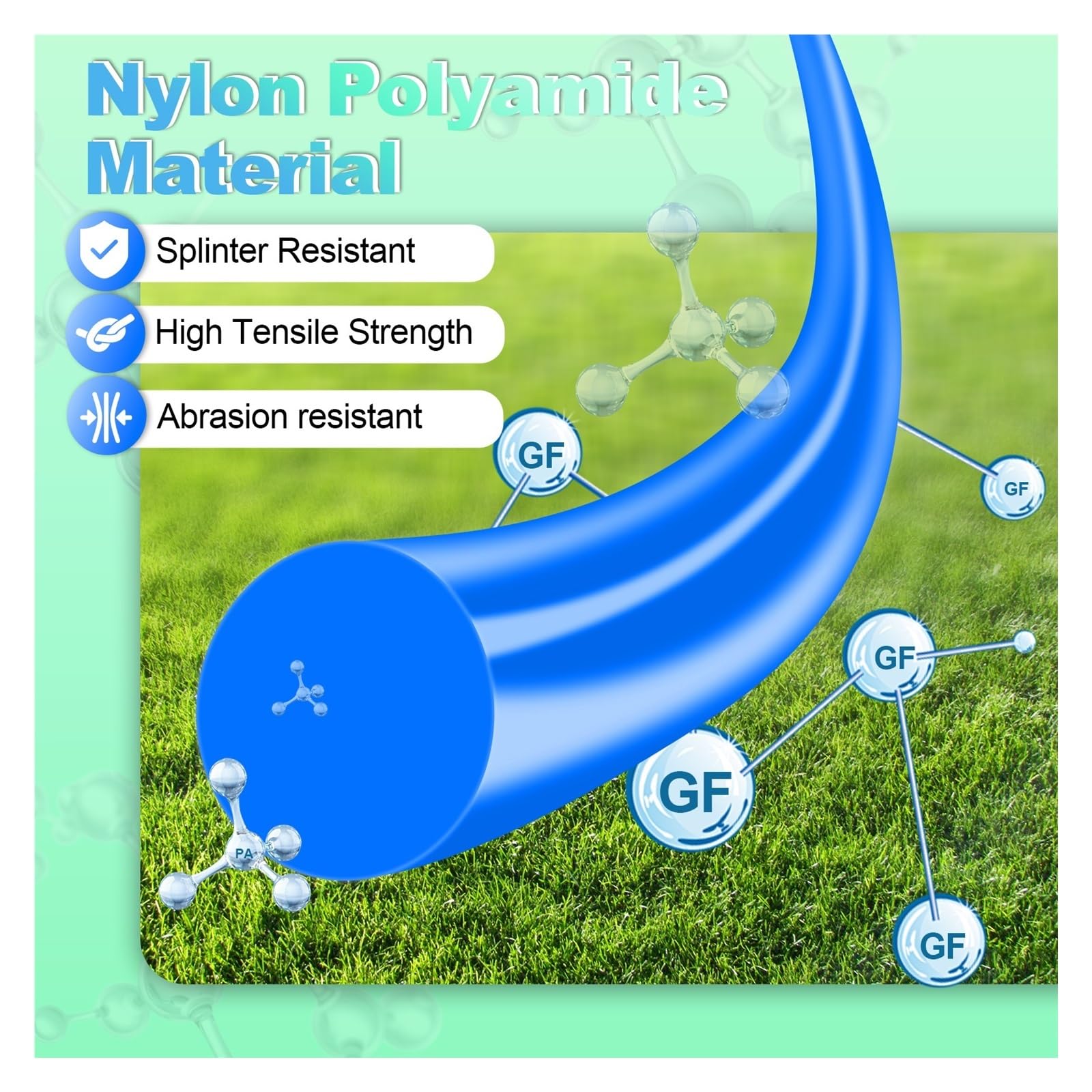 Filo Tondo in Nylon per Tosaerba e decespugliatore, 100M