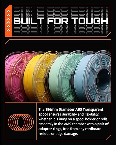 Miniatura 5 de R3D Filamento PLA para impresora 3D negro, precisión dimensional de 0.069 in  0.001 in, carrete de cartón de 2.2 libras, se adapta a la mayoría de
