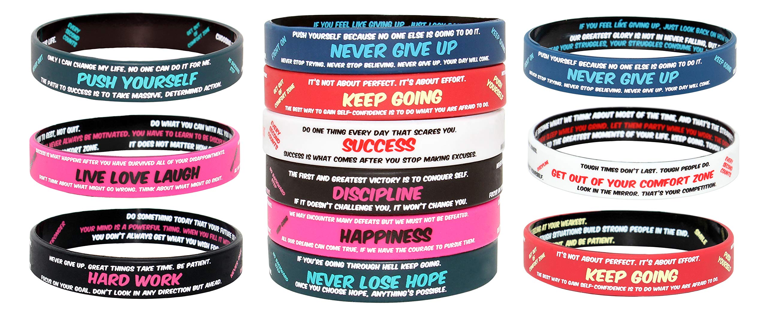 Aroniks Motivational Wristbands: Hidden Messages for Tough Times - Unisex - Get Things Done! - Image 7