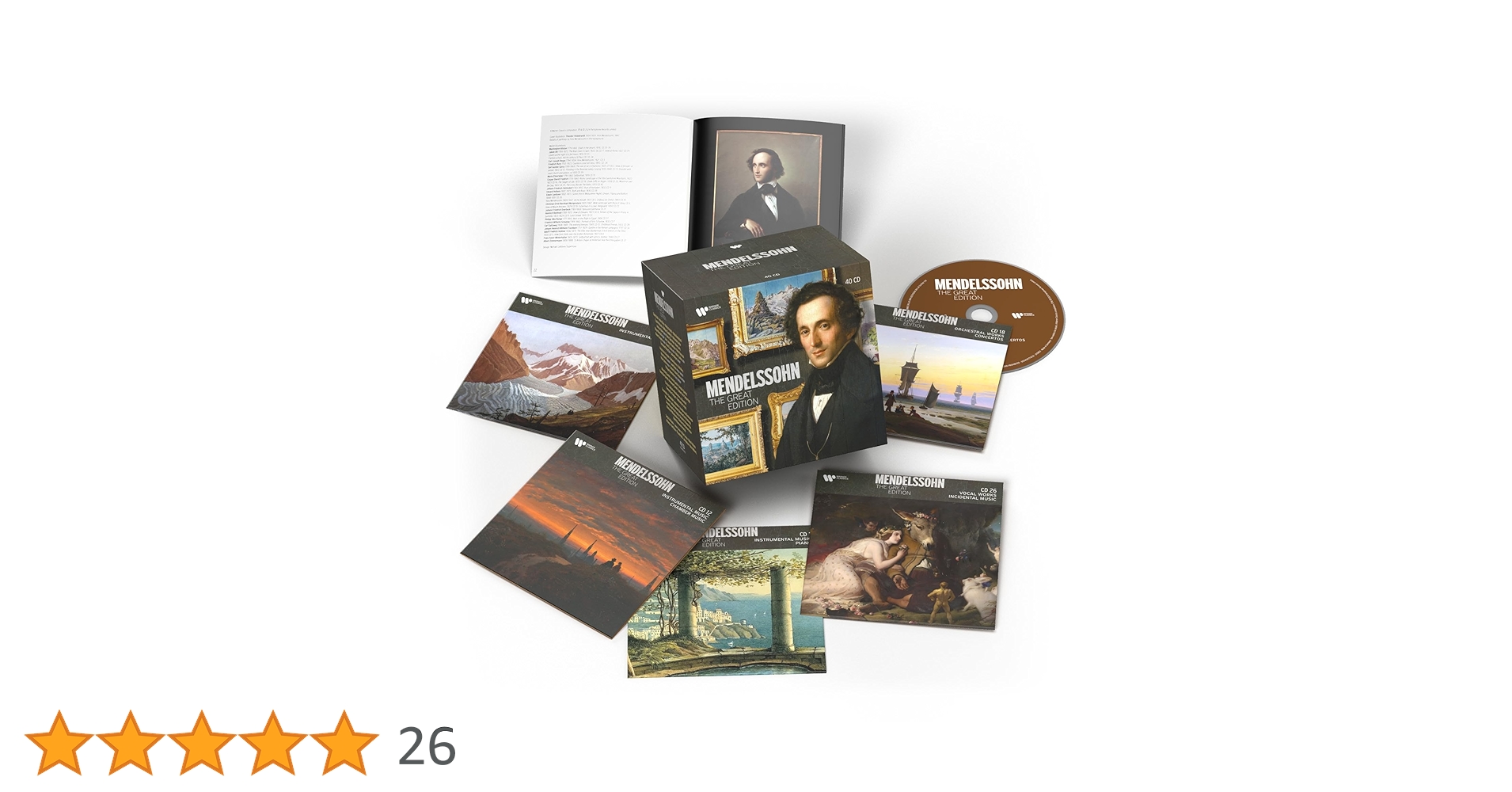 Amazon.co.jp: Mendelssohn – The Great Edition (40CD