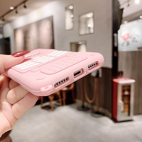 Miniatura 5 de Funda de teléfono retro 3D, diseño de dibujos animados kawaii con forma de teléfono retro para niños, adolescentes, niñas, mujeres, funda de