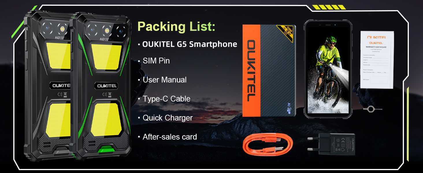 OUKITEL G5 SIMフリー スマホ 本体 16GB RAM 64GB Amazon.com: OUKITEL G5 Rugged Smartphone Unlocked 2025-16GB+