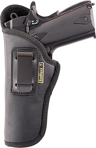 Miniatura 9 de Maxx Carry IWB - Funda de nailon prémium para pistola Taurus 1911 de tamaño completo de 5 pulgadas  Colt 1911  Kimber 1911  Ruger SR1911 estándar y