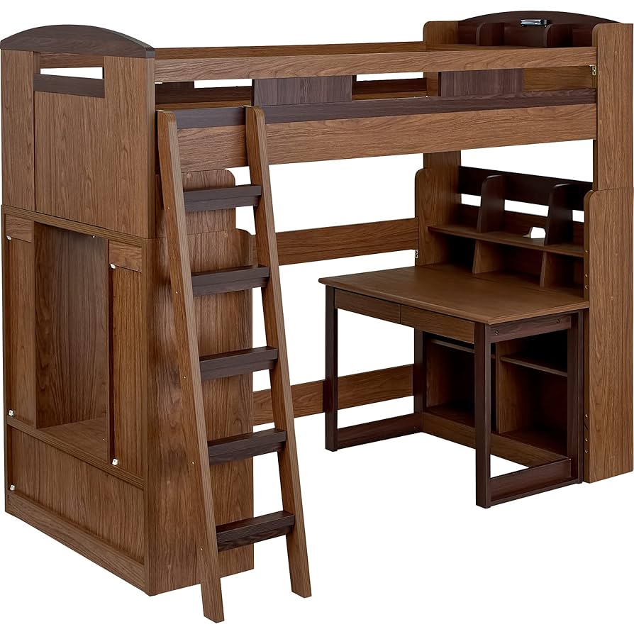 お値下げ【引き取り専用】スマートアイロフトベッド Amazon｜スマート・アイ(smart-i) ロフトベッド 【 ハイタイプ