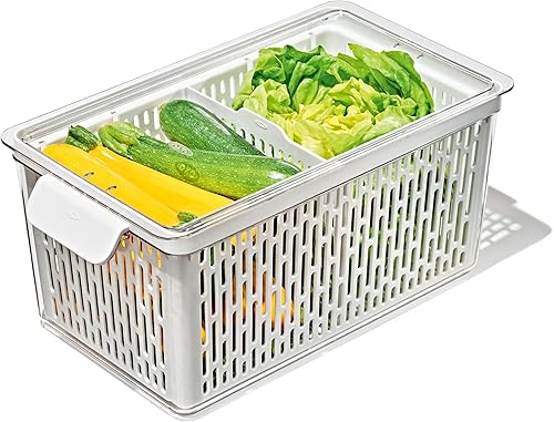 Vista 9 de OXO Good Grips Caja de conservación de productos - Juego de 2 piezas Berry Keeper