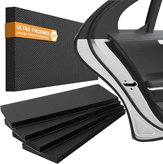 Garage Wall Protector - Heavy Duty Self-Adhesive Foam Bumpers for Car Door Dings, Furniture & Bike Scratches | Tool-Free Installation, Extreme Durability