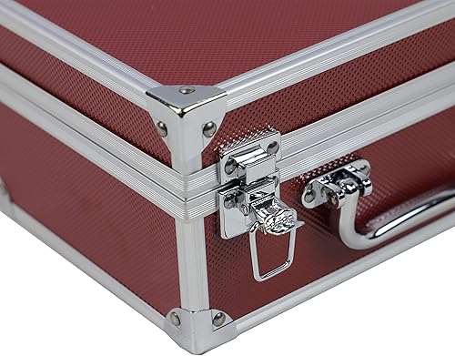 Vista 22 de Ursae Minoris Elite - Caja de aluminio negro para 100 portamonedas de estilo certificado o certificado NGC, PCGS, ANACS, Elite, Lighthouse, BCW