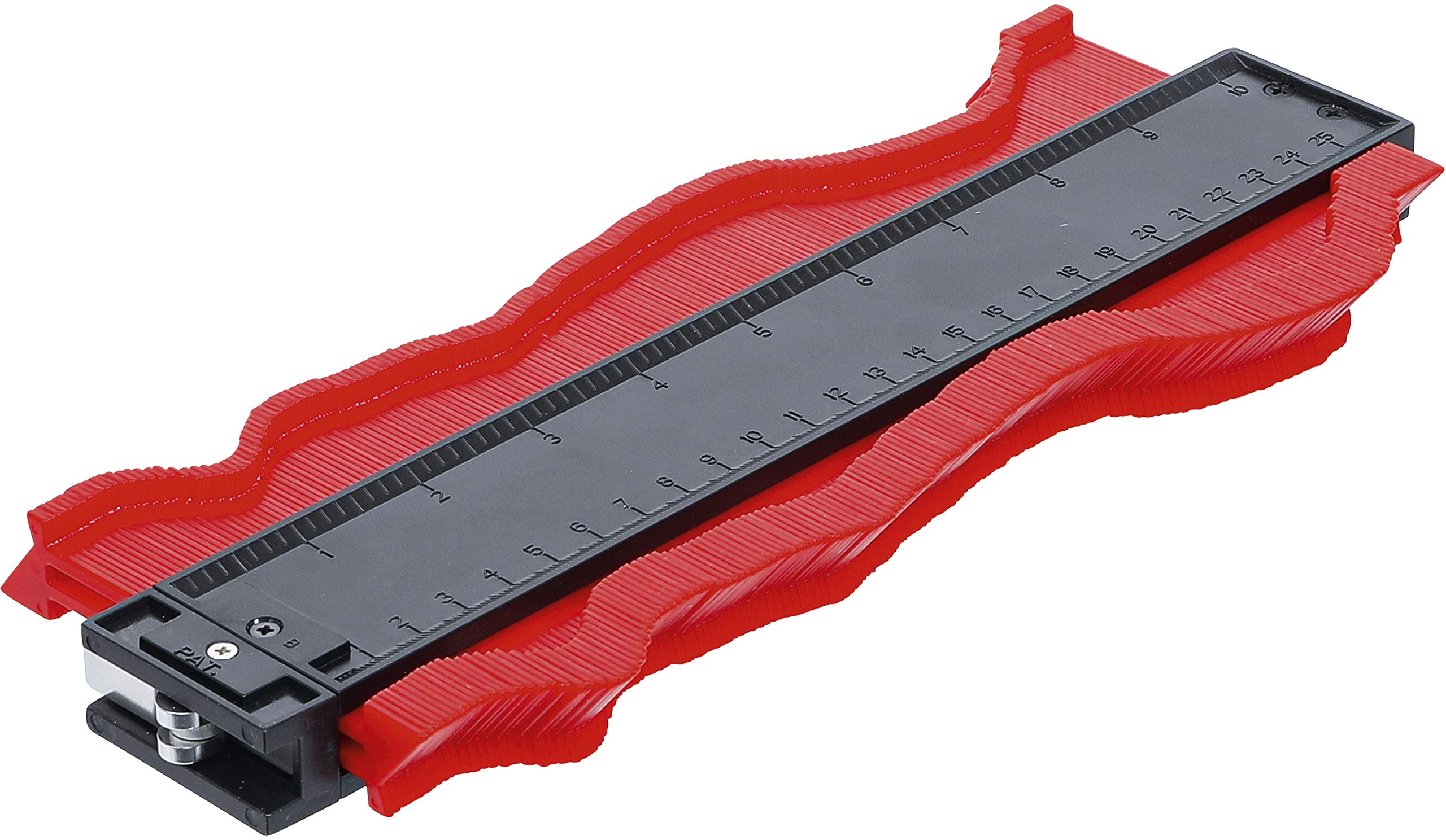 Gabarit de contours 250 mm verrouillable BGS 7081 pour finir les coupes d'angles ratées