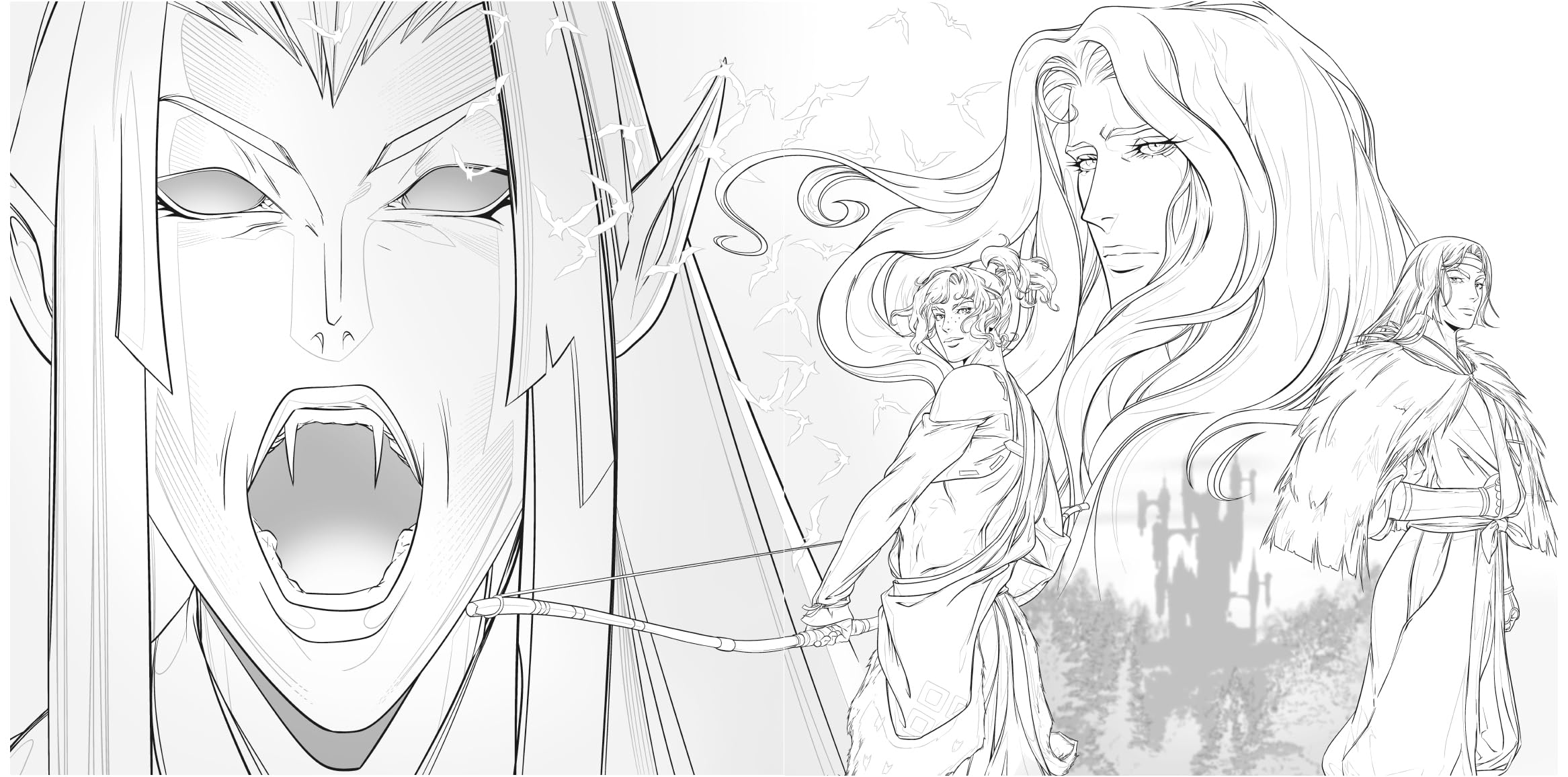 Castlevania: The Official Coloring Book