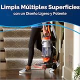 BISSELL 2486 CleanView Aspiradora sin bolsa, potente sistema multiciclónico, tanque de suciedad de gran capacidad, herramientas especializadas para mascotas, fácil de vaciar, naranja
