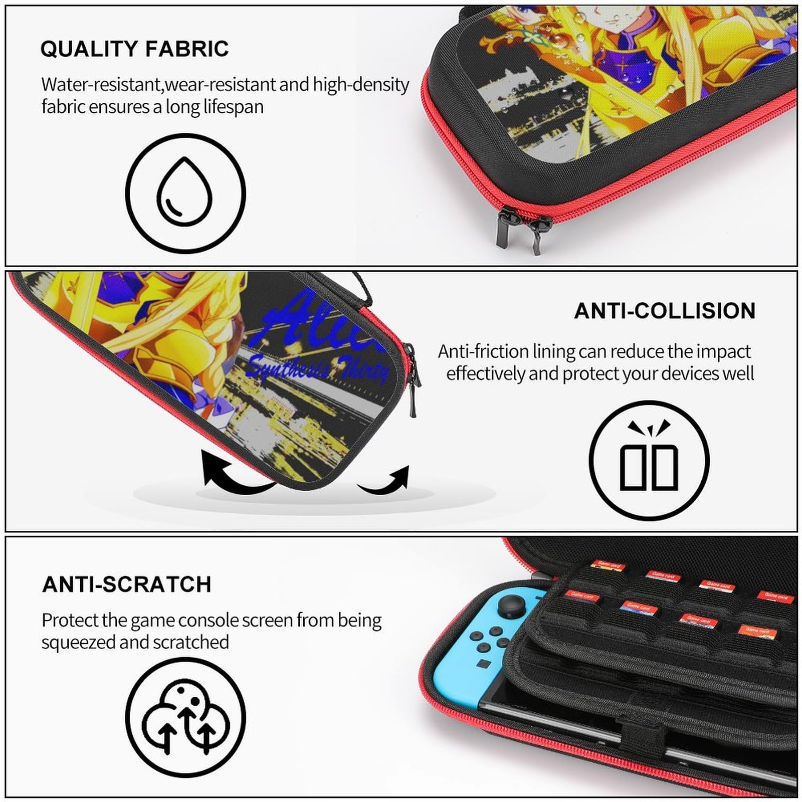 Amazon.co.jp: Switch ケース Switch 有機elモデル対応 ソードアート