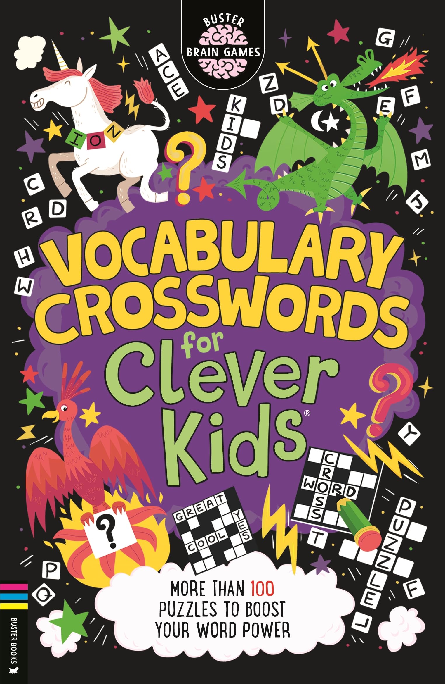 Vocabulary Crosswords for Clever Kids®: More than 100 puzzles to boost your word power (Buster Brain Games)