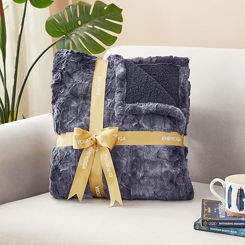 Miniatura 9 de EHEYCIGA Manta térmica eléctrica de piel sintética, tamaño matrimonial, 10 horas de apagado automático, 9 niveles de calefacción, manta térmica