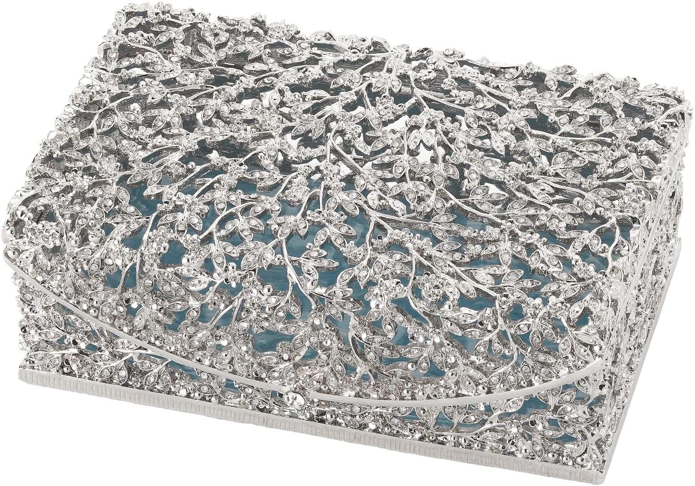Olivia Riegel Isadora Silver Crystal Box (r) -