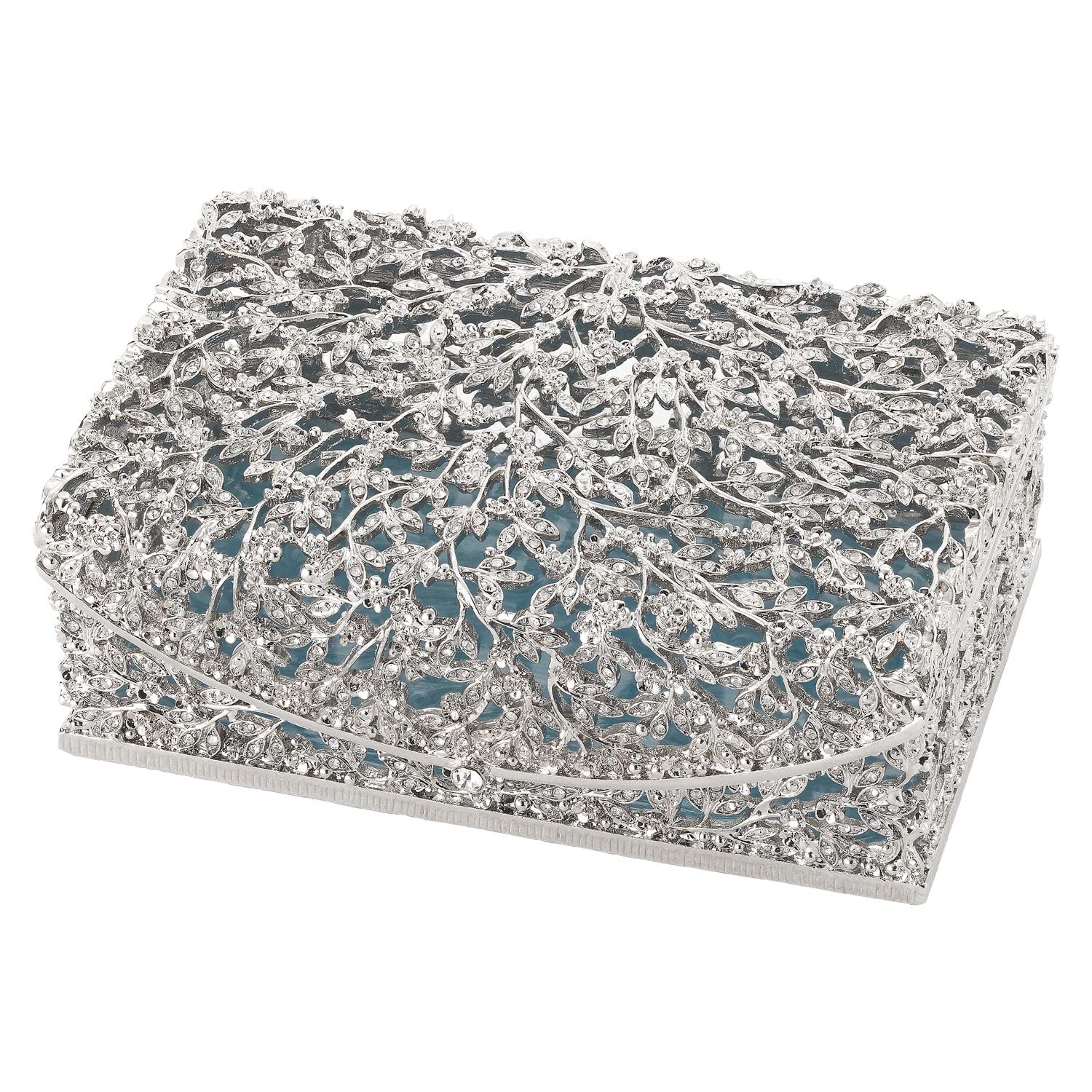 Olivia Riegel Isadora Silver Crystal Box (r) -
