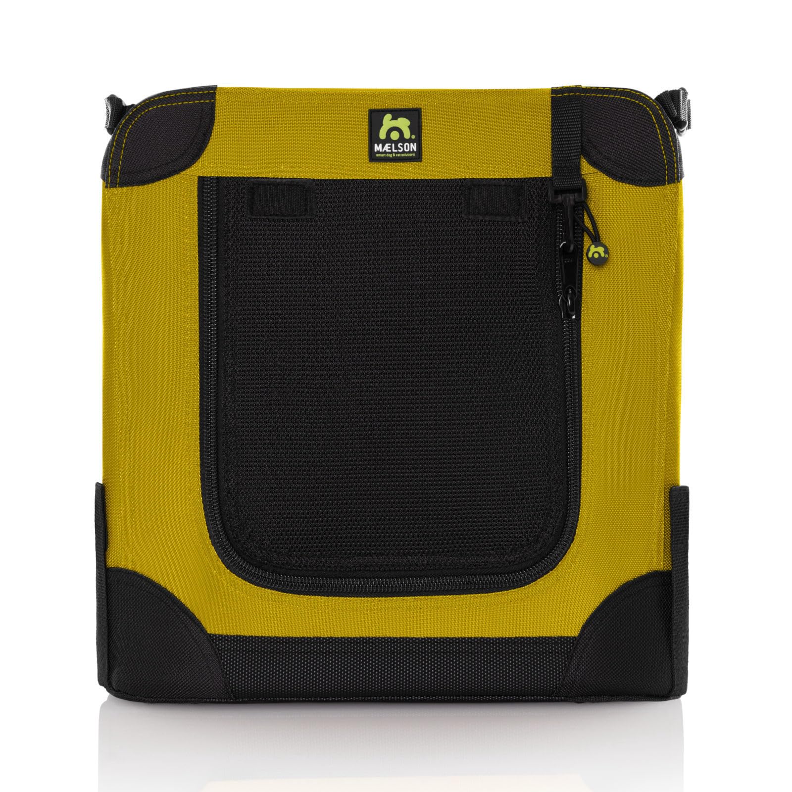 Maelson Soft Kennel Safran Gelb, 72 cm - Faltbare Hunde-Transportbox