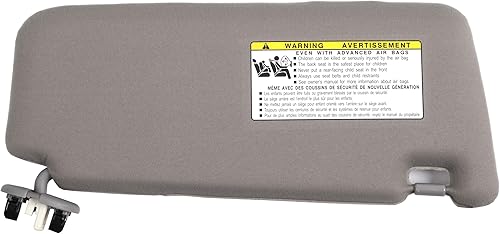 Miniatura 10 de Ezzy Auto visera para Toyota Camry con quemacocos y visera con luz 2007, 2008, 2009, 2010, 2011.