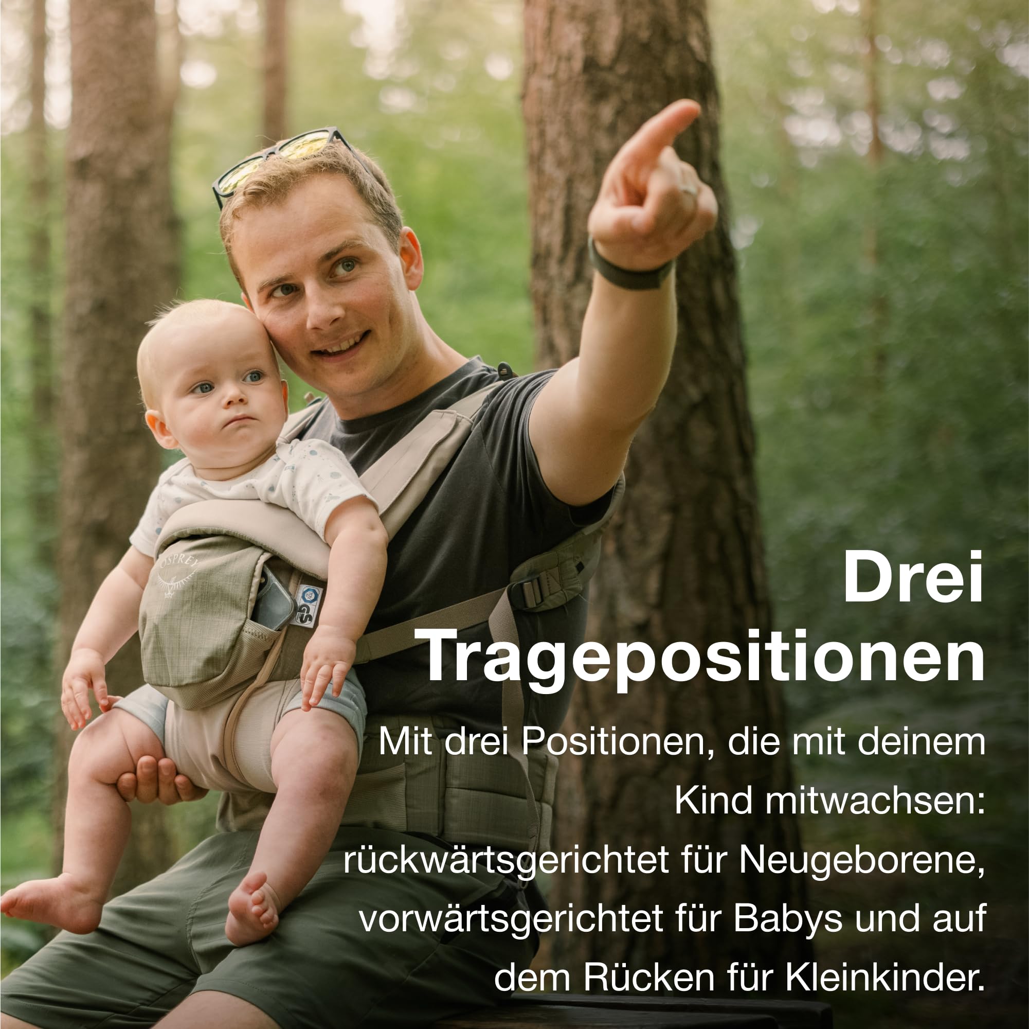Osprey Poco Weiche Kindertrage LT