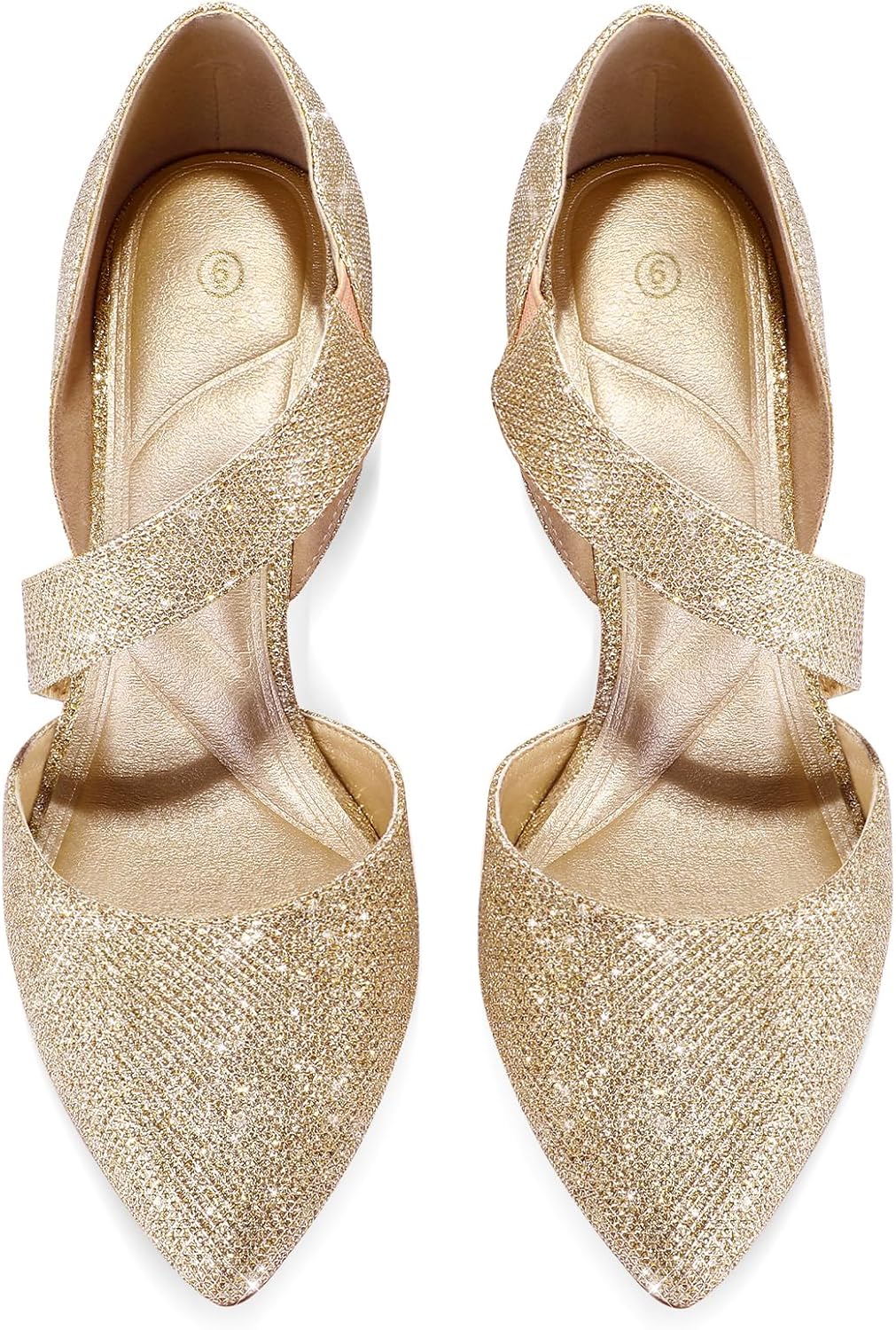 mysoft Women's Pointed Toe Low Stiletto Heel Dress Pumps Shoes - Available in Wide Sizes - Image 4