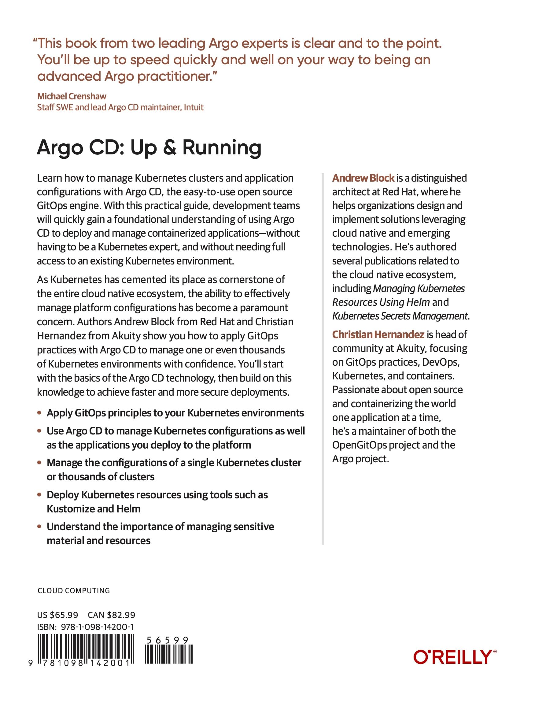 Argo CD: Up and Running: A Hands-On Guide to GitOps and Kubernetes