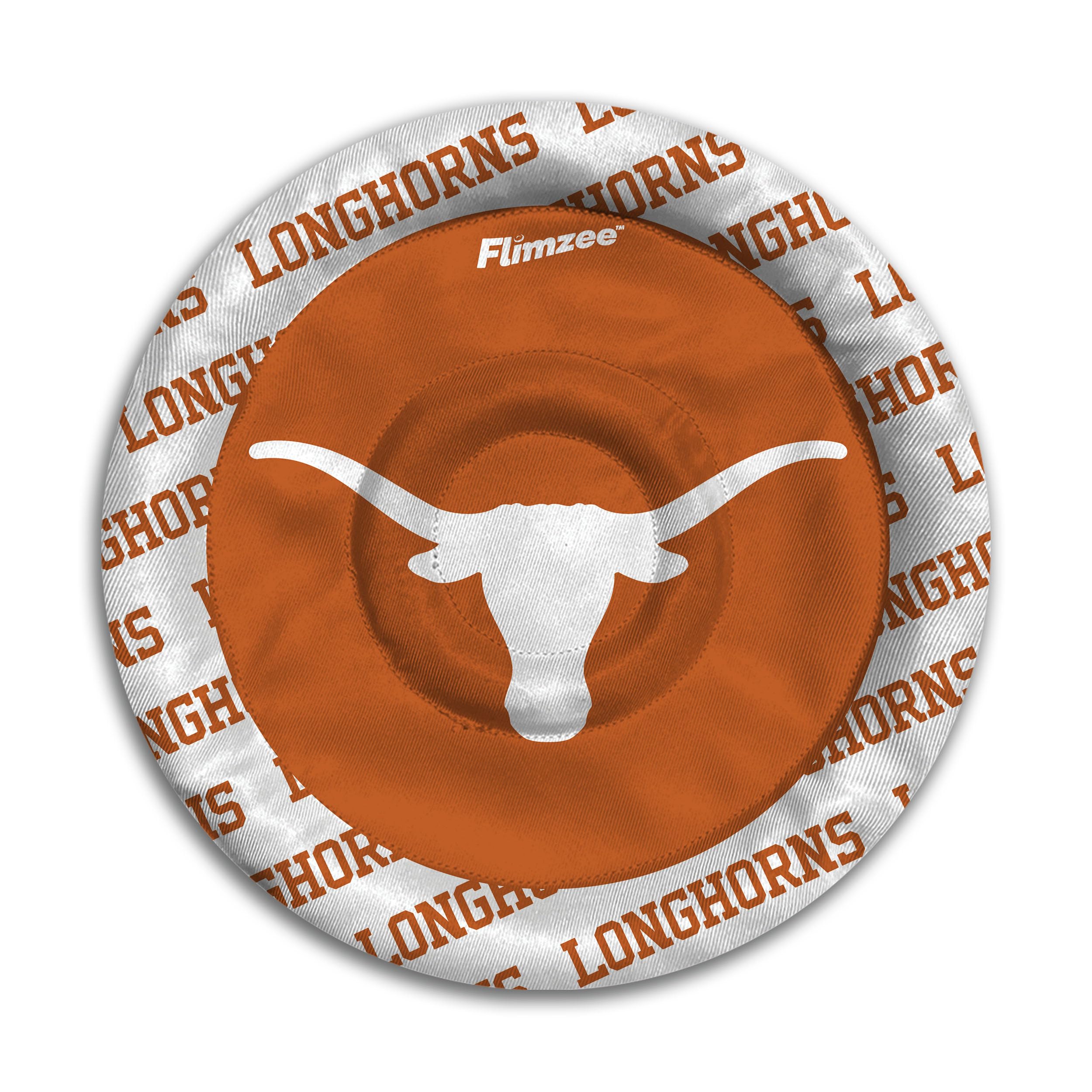 YouTheFan NCAA Texas Longhorns Flimzee Bean Bag Flying Disc