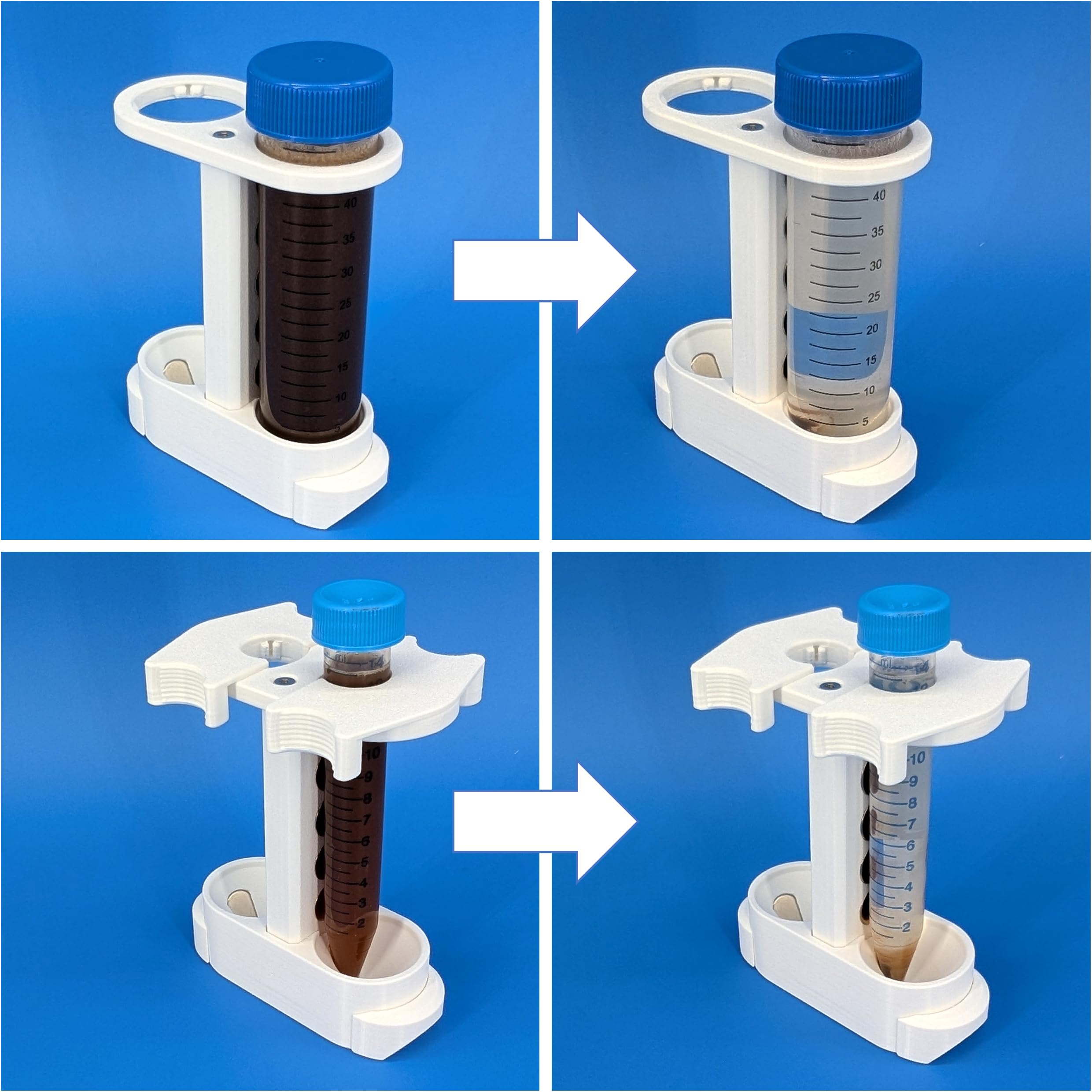 Separador magnético de rack para la purificación de ADN, ARN y proteínas, diseñado para tubos de 5, 15 y 50 mililitros