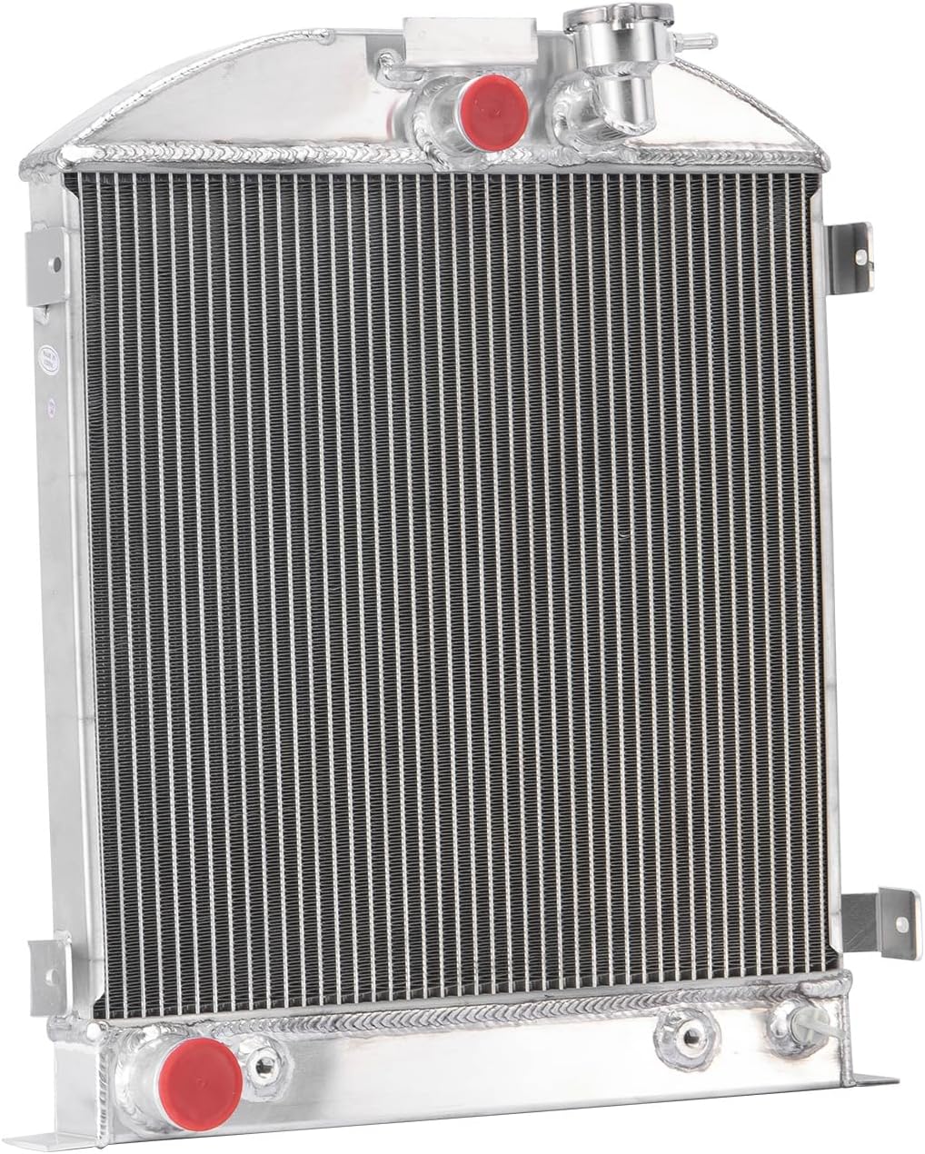 Radiator for 1930 1931 1932 Ford Model A Hi-Boy Hot Rod Grill Shells V8 3Row Aluminum