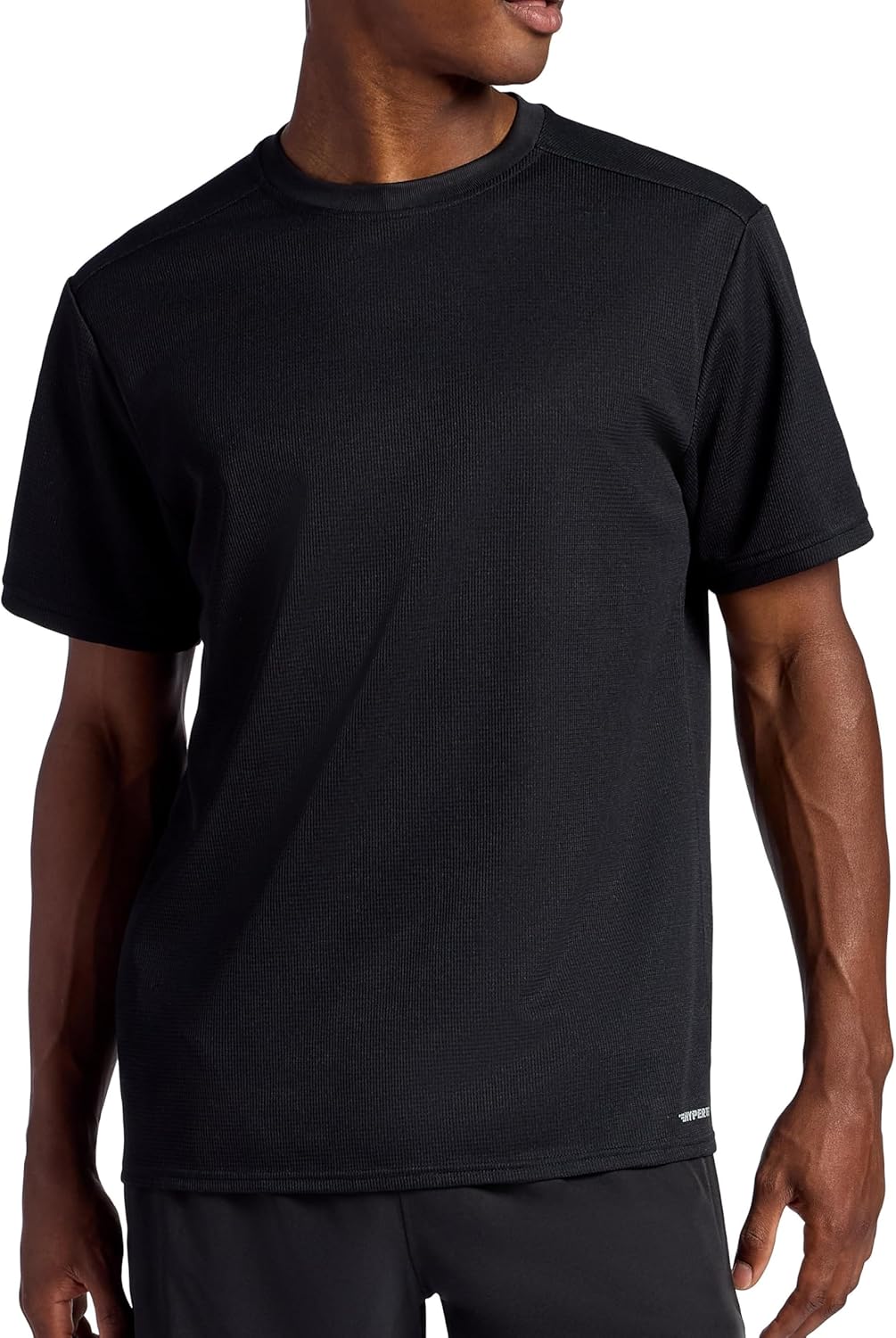 Head Mens Elite Flex Short Sleeve Waffle Tech Crewneck T-Shirt, Relaxed Fit, Midweight Material