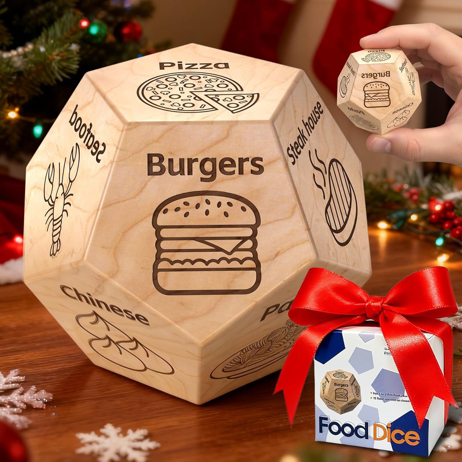 Unique Food Dice: Perfect Christmas & Gift Ideas for Couples